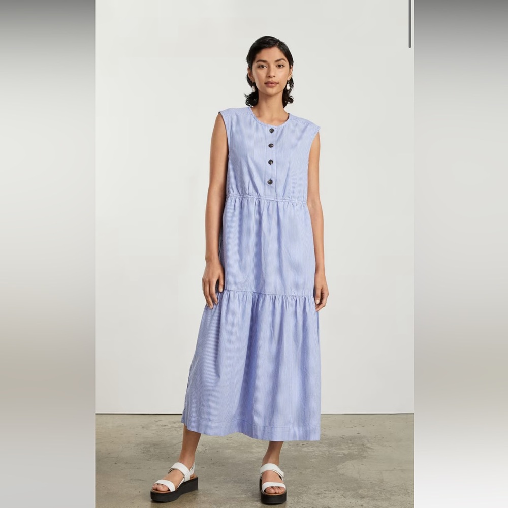 Everlane | The Tiered Midi Dress